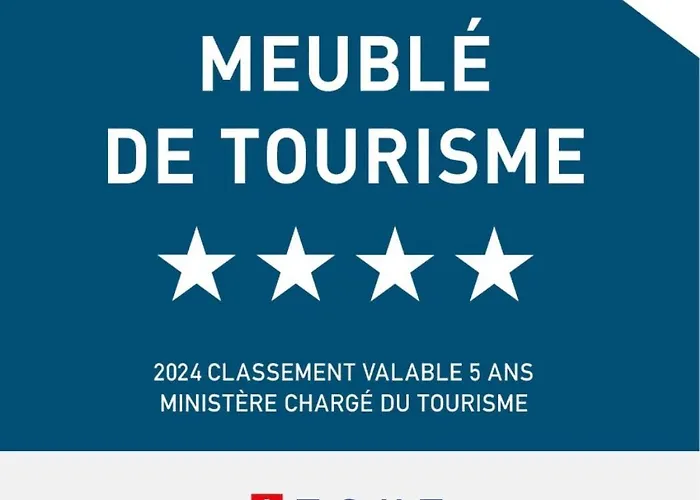 Vue - Rdc - Parking Privé - Meublé Tourisme 4 étoiles